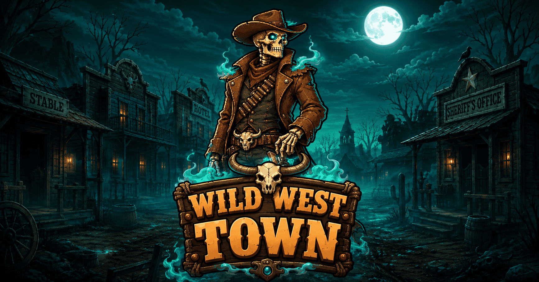 Wild West Town Slot Demo by Odyssey Labs slot cover image