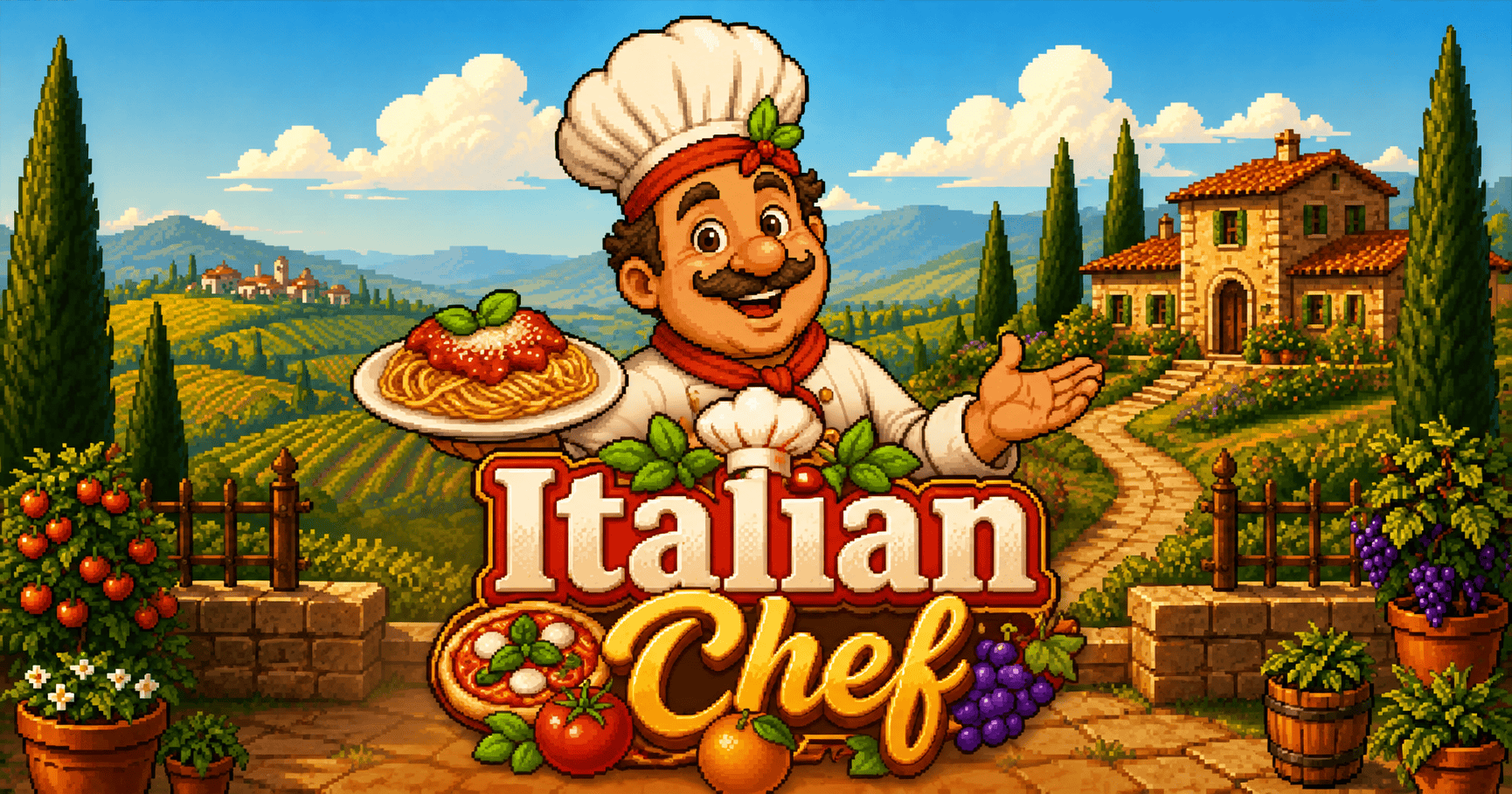 Italian Chef Slot Demo by Onespin slot cover image