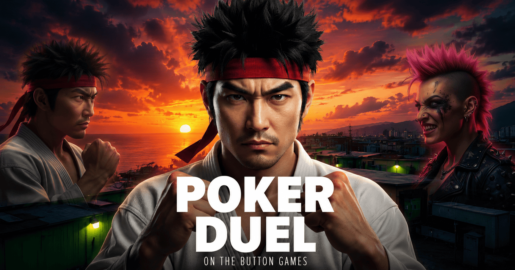 Poker Duel Slot Demo by On The Button Games slot cover image