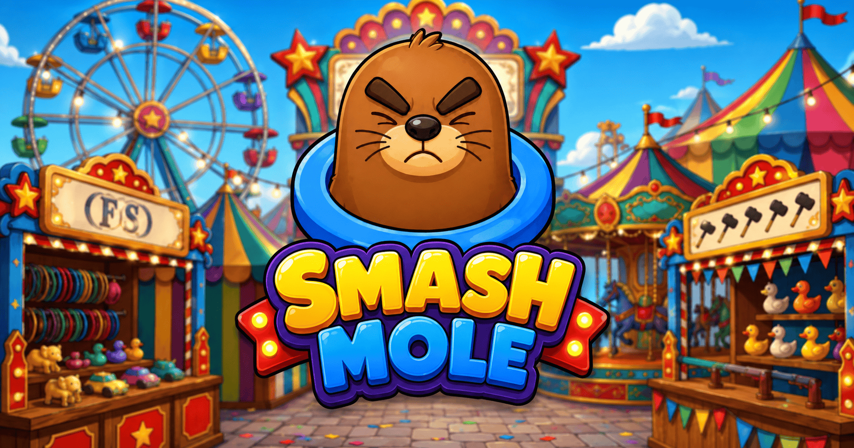 Smash Mole Slot Demo by Ornate Square slot cover image