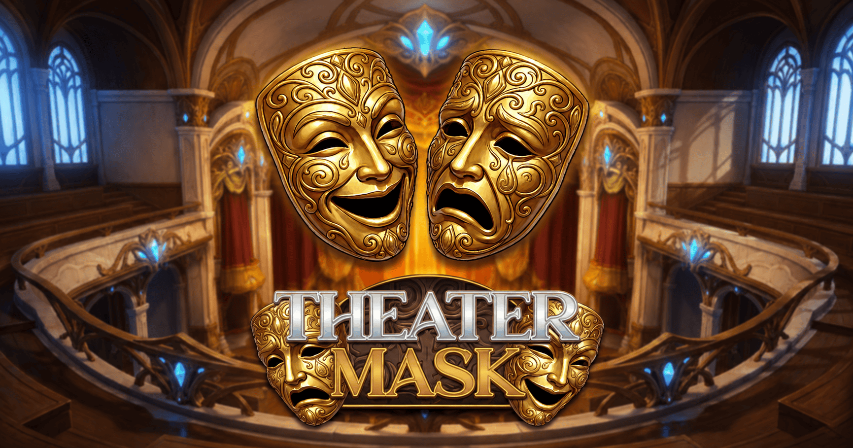 Theater Mask Slot Demo by Ornate Square slot cover image