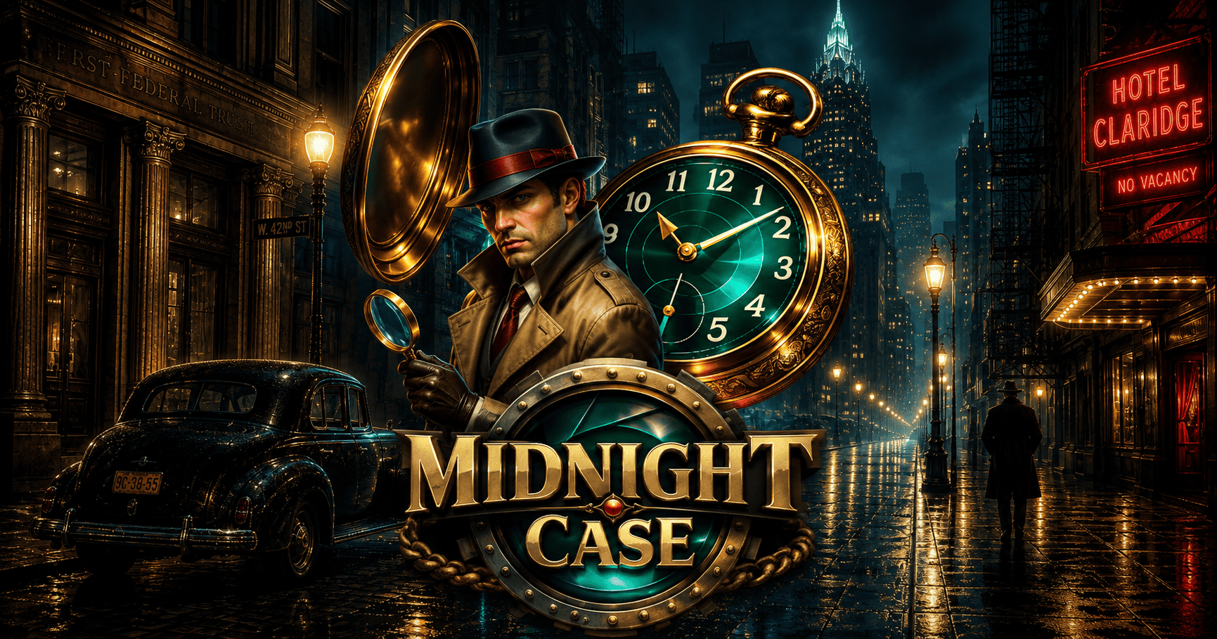 Midnight Case Slot Demo by Orvanta slot cover image