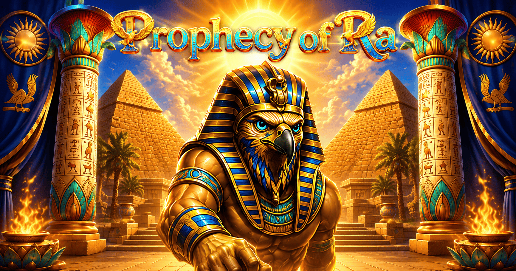 Prophecy of Ra Slot Demo by Outworld Games slot cover image