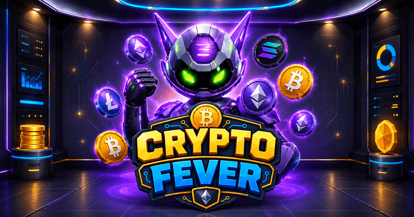 Crypto Fever Slot Demo by Ovryx Gaming slot cover image