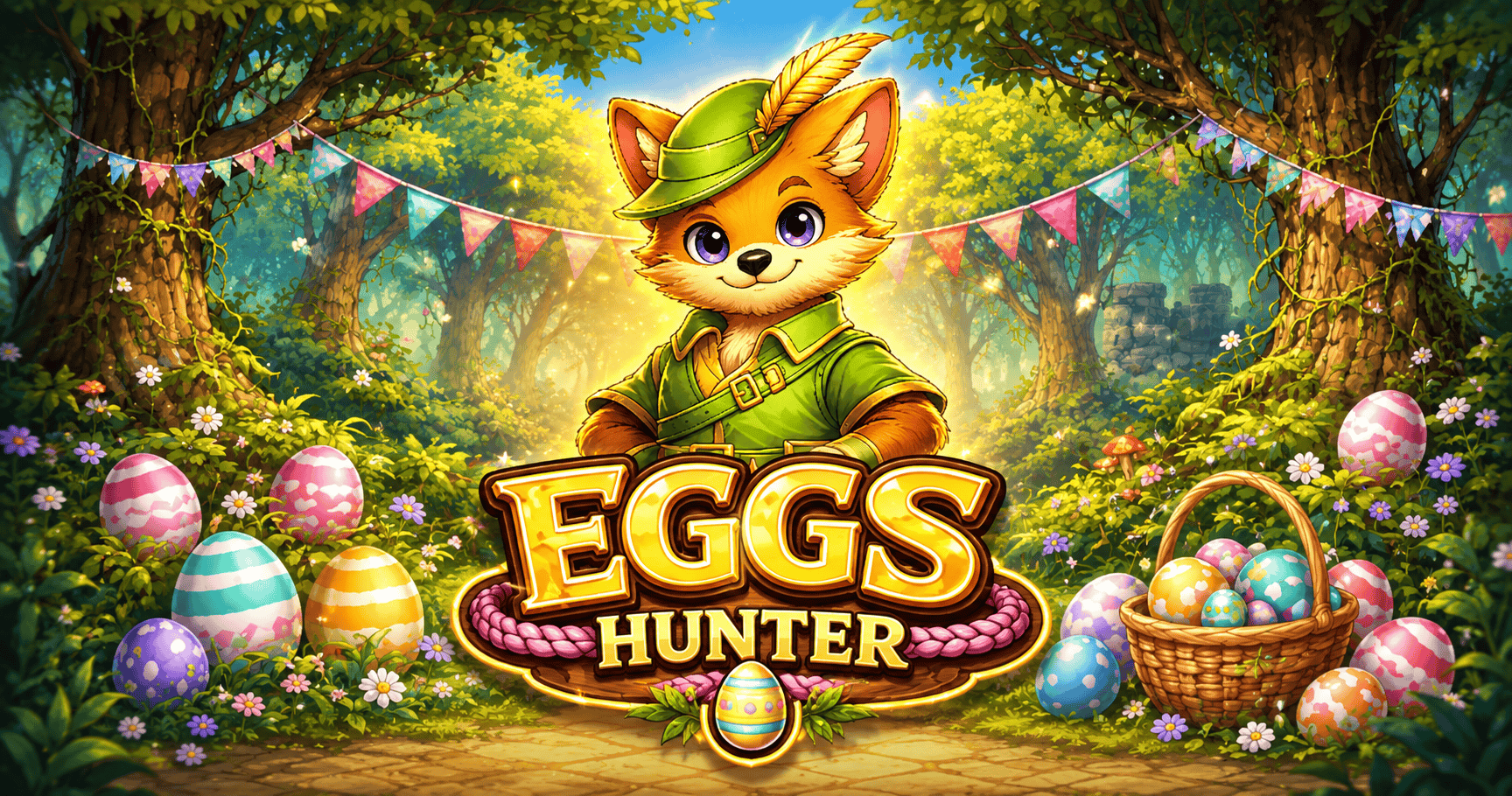 Eggs Hunter Slot Demo by Ovryx Gaming slot cover image