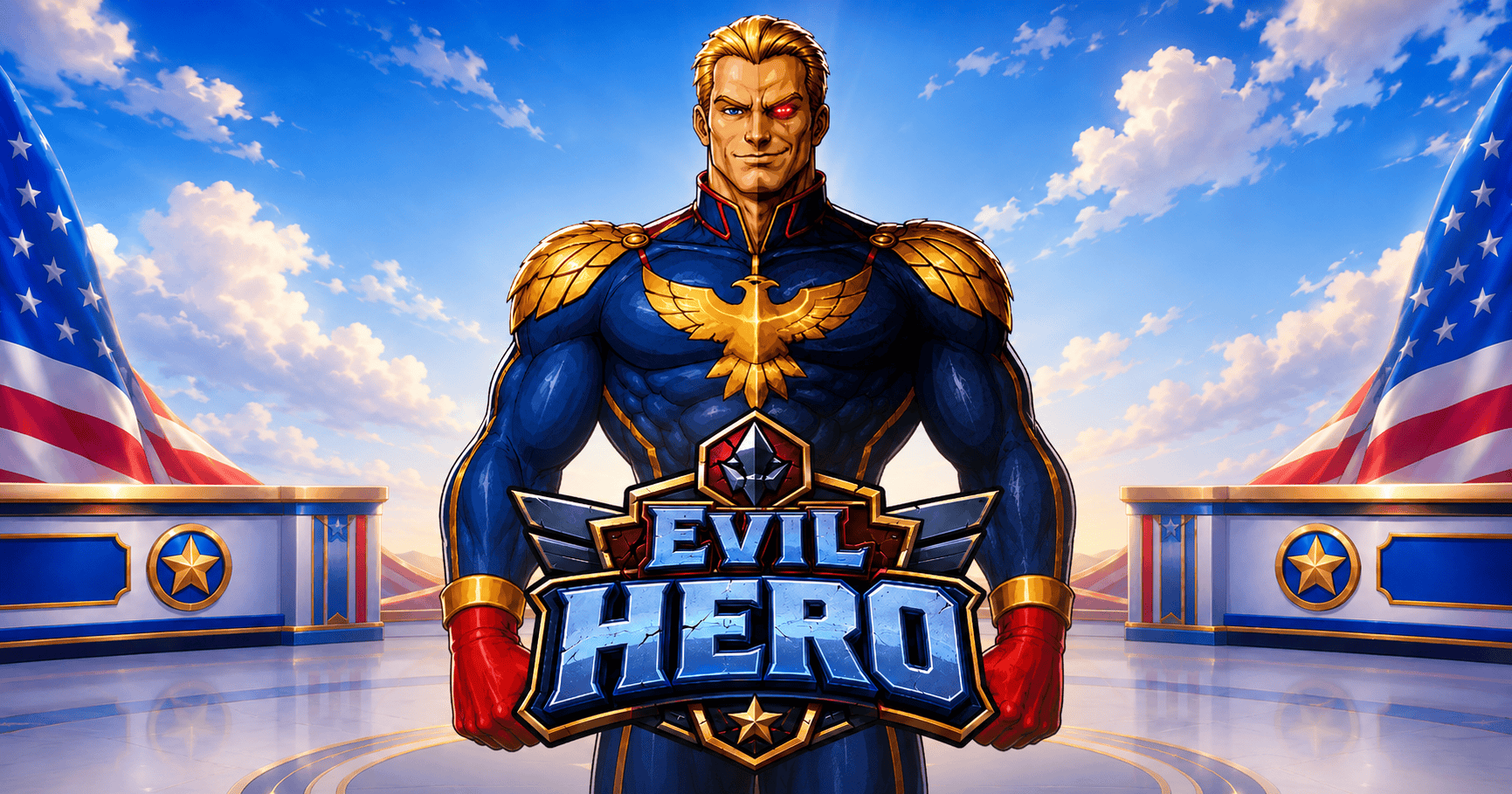 Evil Hero Slot Demo by Ovryx Gaming slot cover image