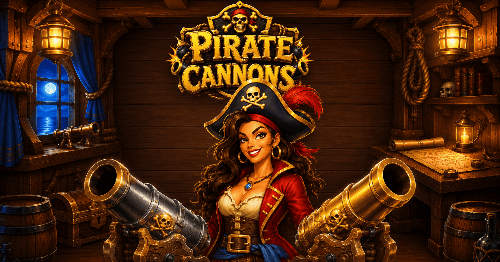 Pirate Cannons Slot Demo by Ovryx Gaming slot cover image