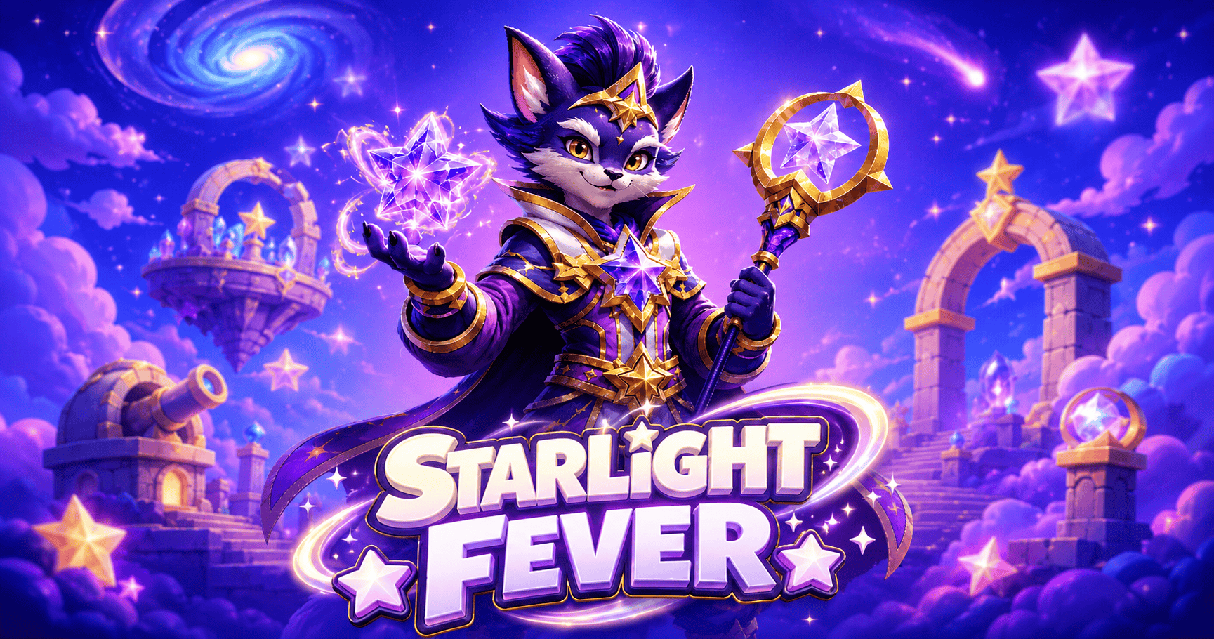 Starlight Fever Slot Demo by Ovryx Gaming slot cover image