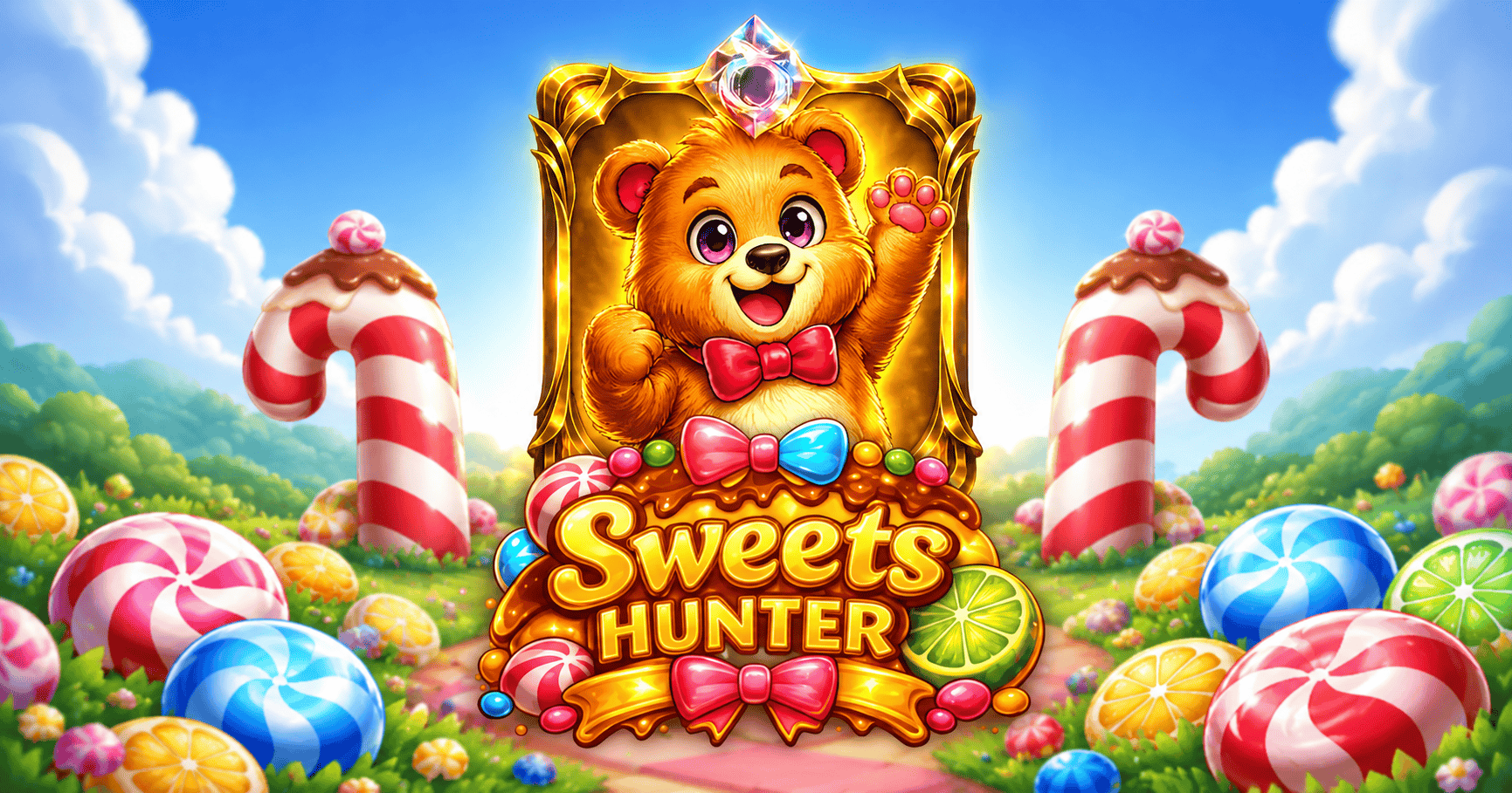 Sweets Hunter Slot Demo by Ovryx Gaming slot cover image