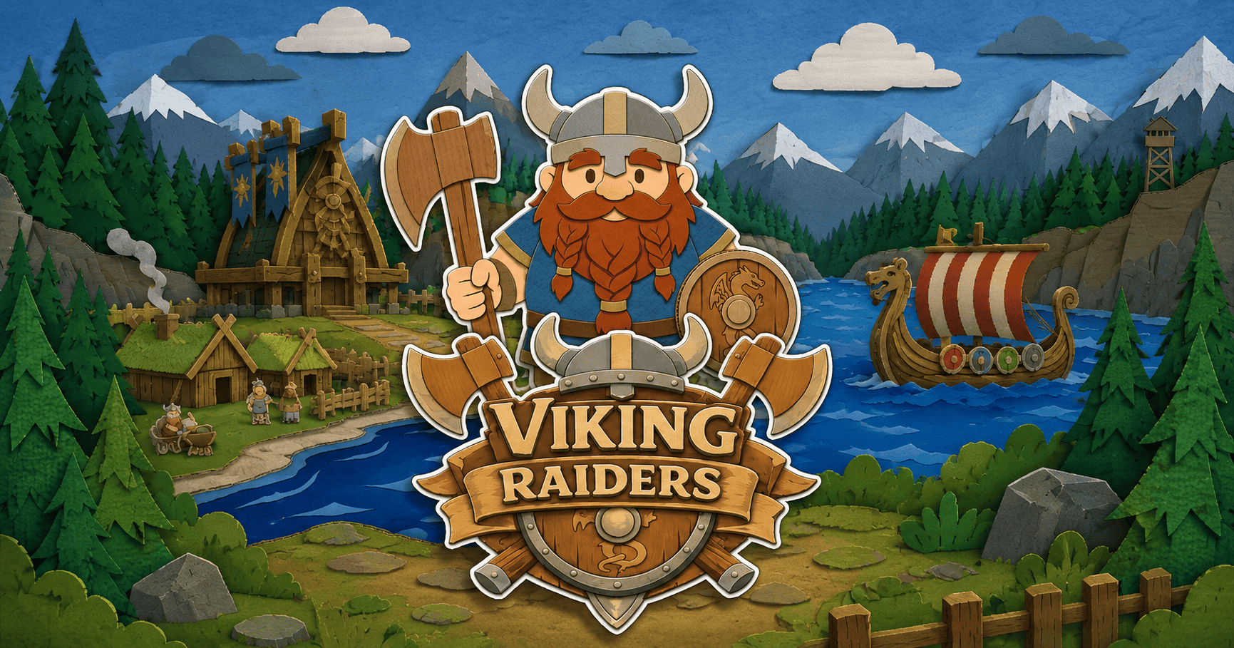 Vikings Raiders Slot Demo by Paper Staple slot cover image