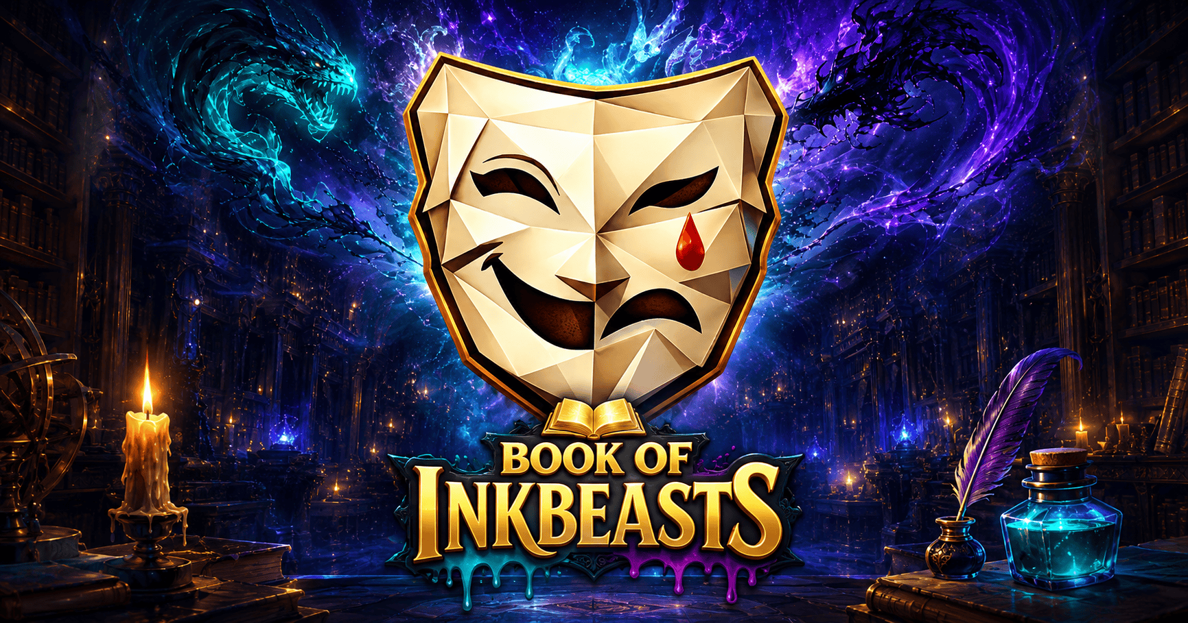 Book of inkbeasts Slot Demo by Pawjoy slot cover image