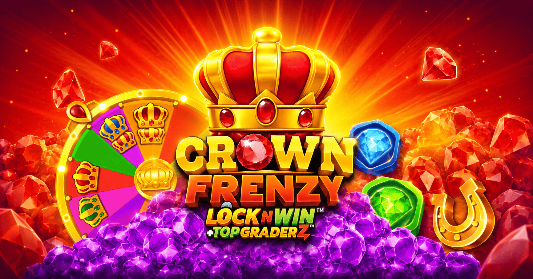 Crown Frenzy LockNWin Slot Demo by PearFiction Studios slot cover image