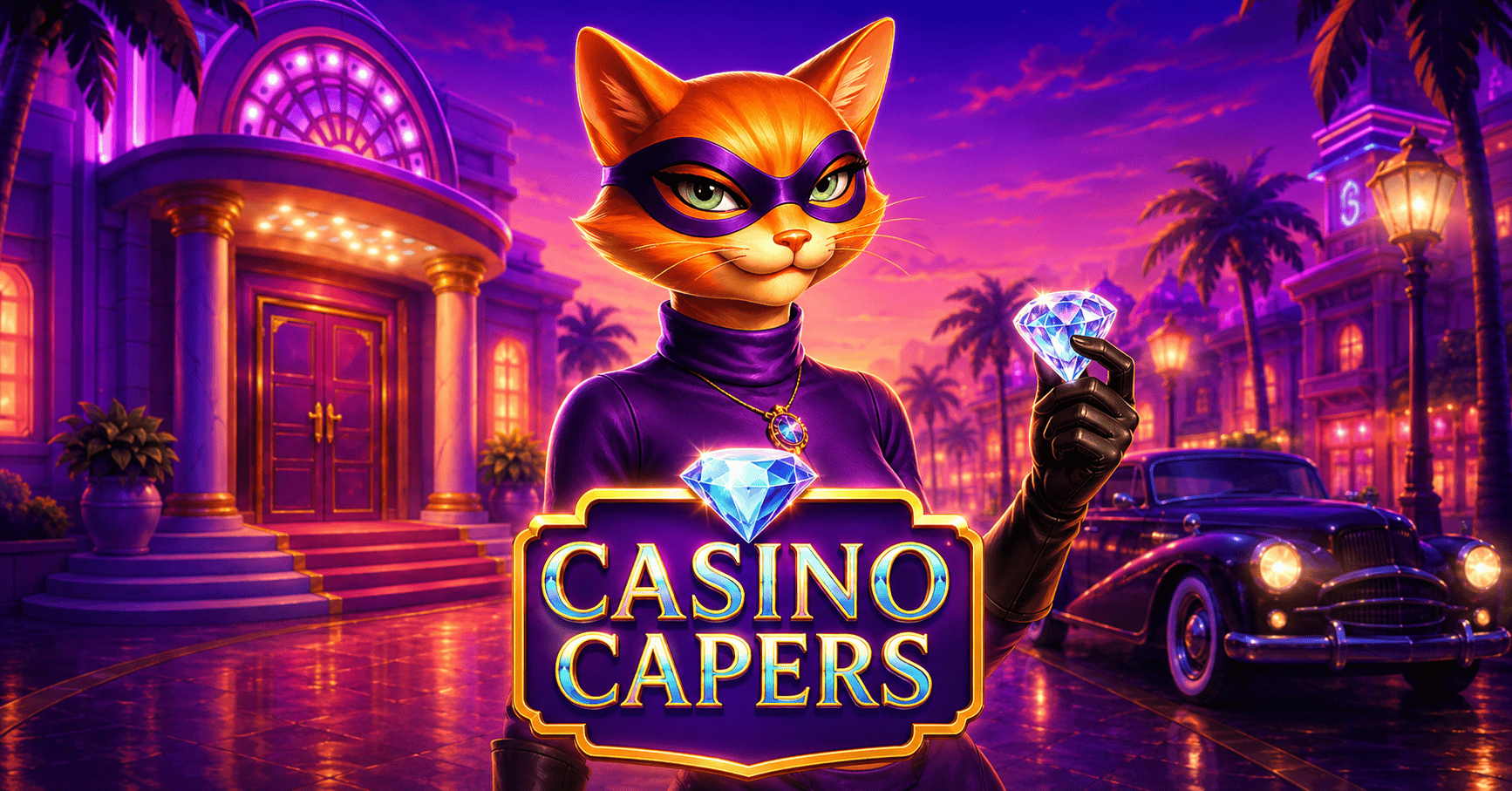 Casino Capers Slot Demo by Pepperoni slot cover image