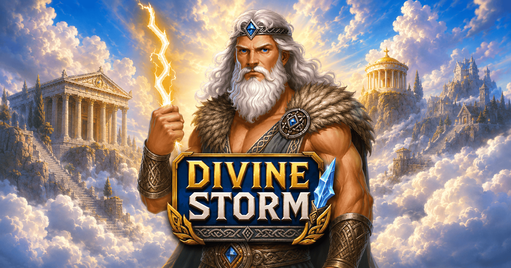 Divine Storm Slot Demo by Pepperoni slot cover image