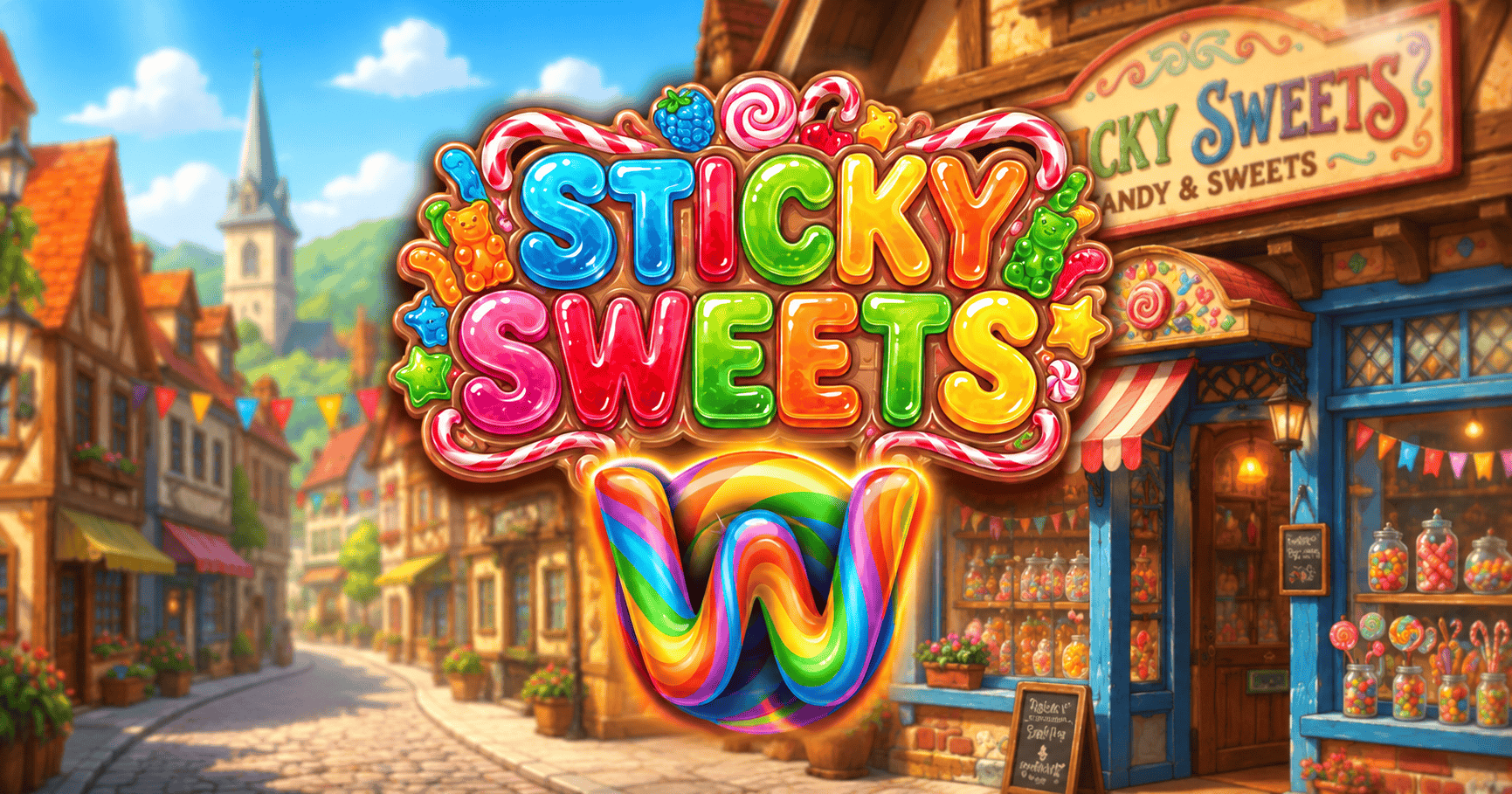 Sticky Sweets Slot Demo by Phantom Interactive slot cover image