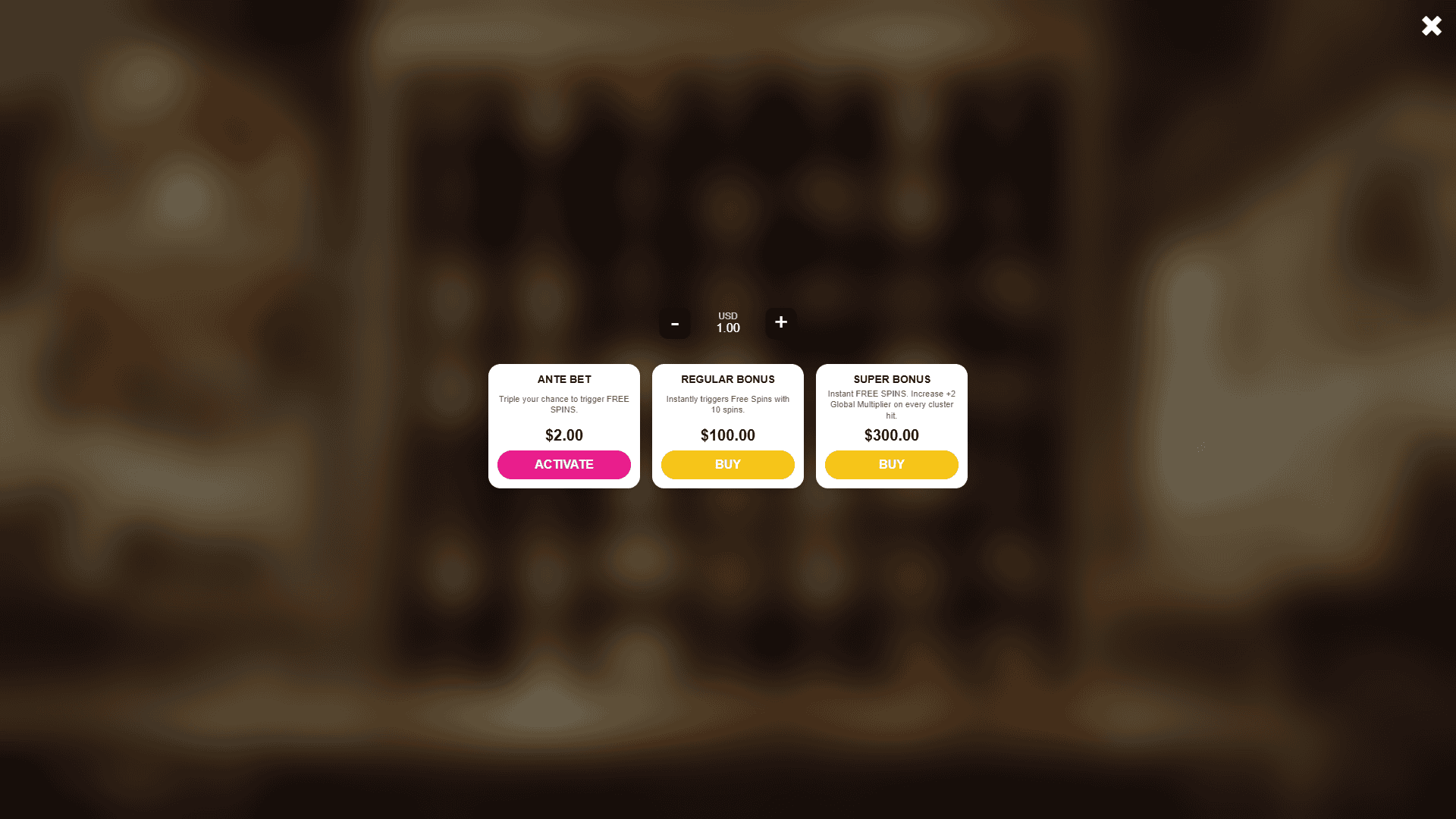 Kitchen Recipe bonus buy menu