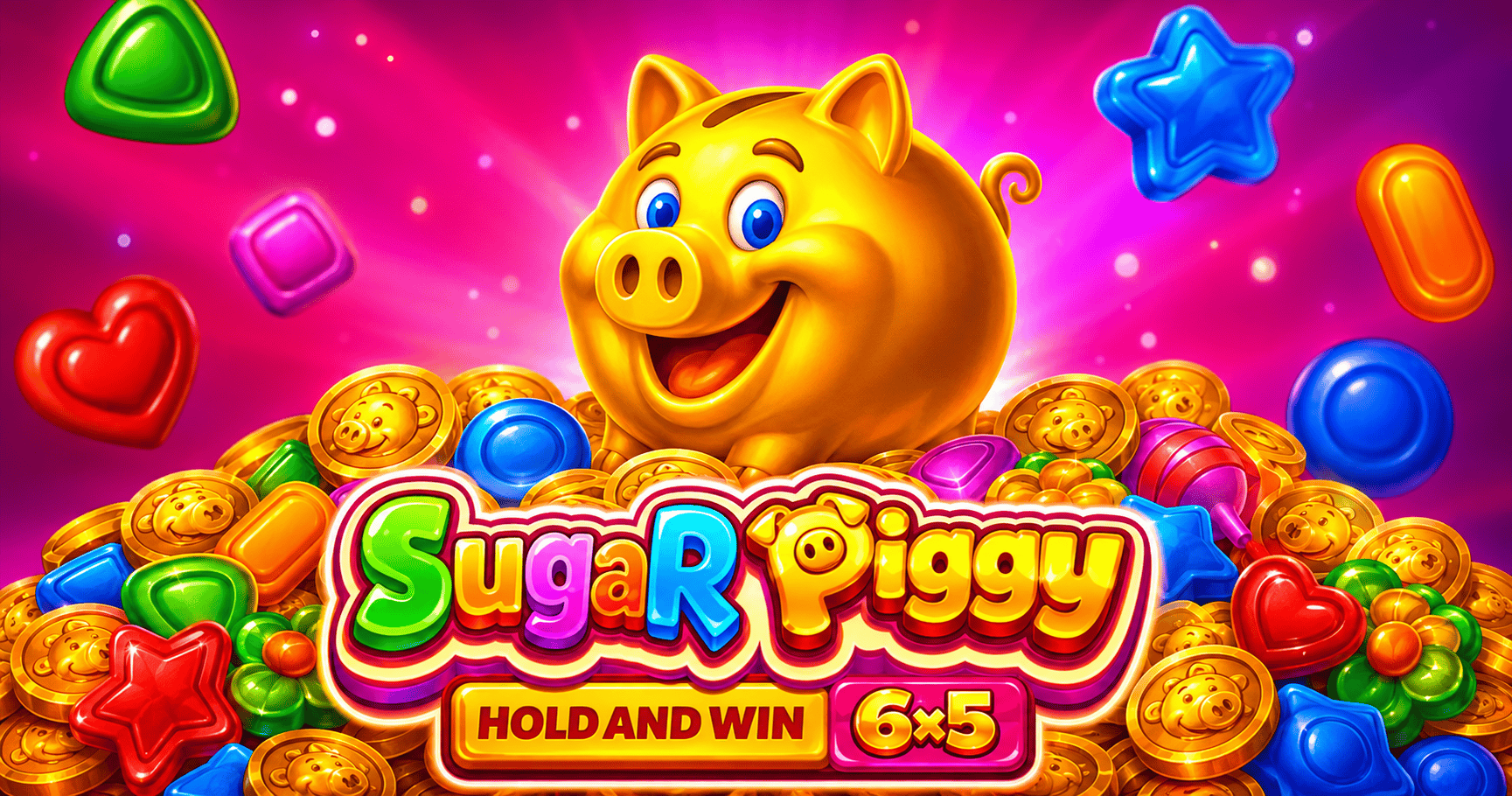 Sugar Piggy Slot Demo by Playson slot cover image