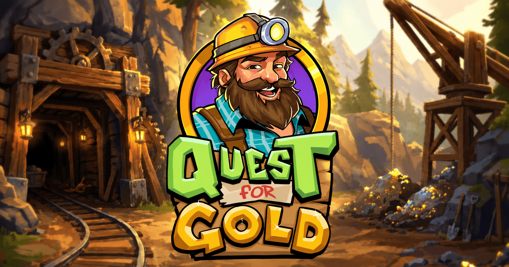Quest for Gold Slot Demo by Pocket Play slot cover image