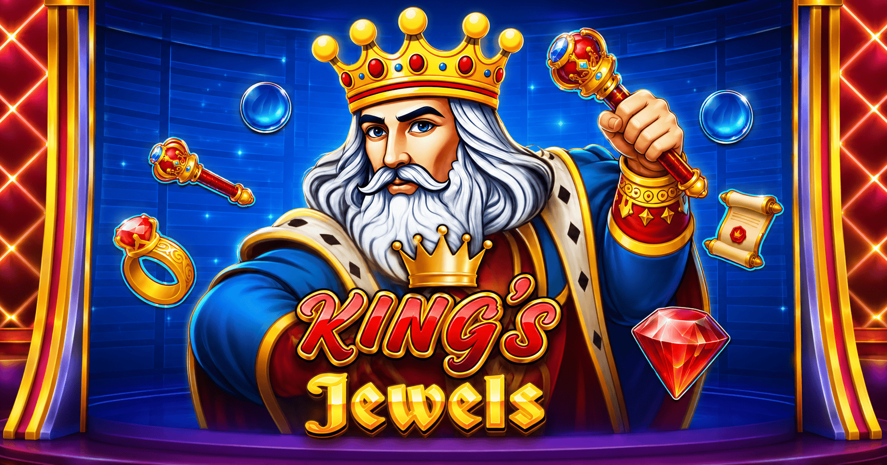 King’s Jewels Slot Demo by Pragmatic Play slot cover image