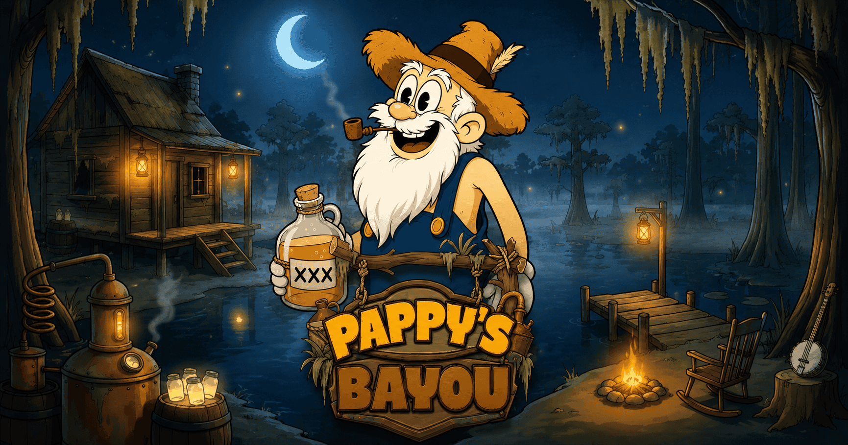 Pappy’s Bayou Slot Demo by Protocol Engine slot cover image