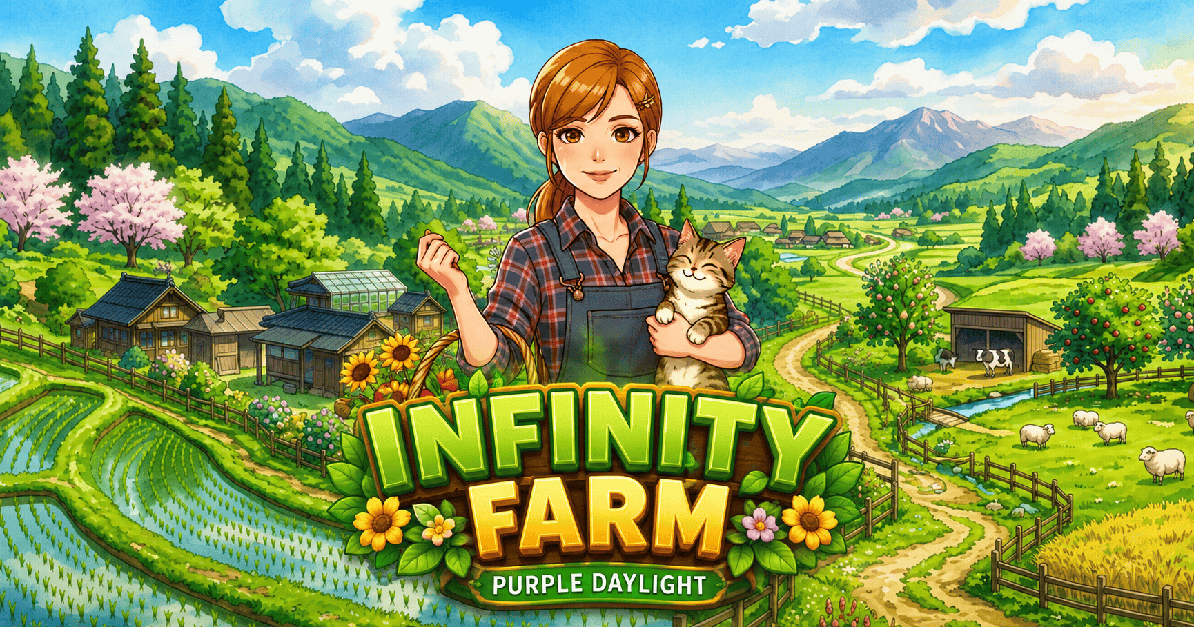 Infinity Farm Slot Demo by Purple Daylight slot cover image