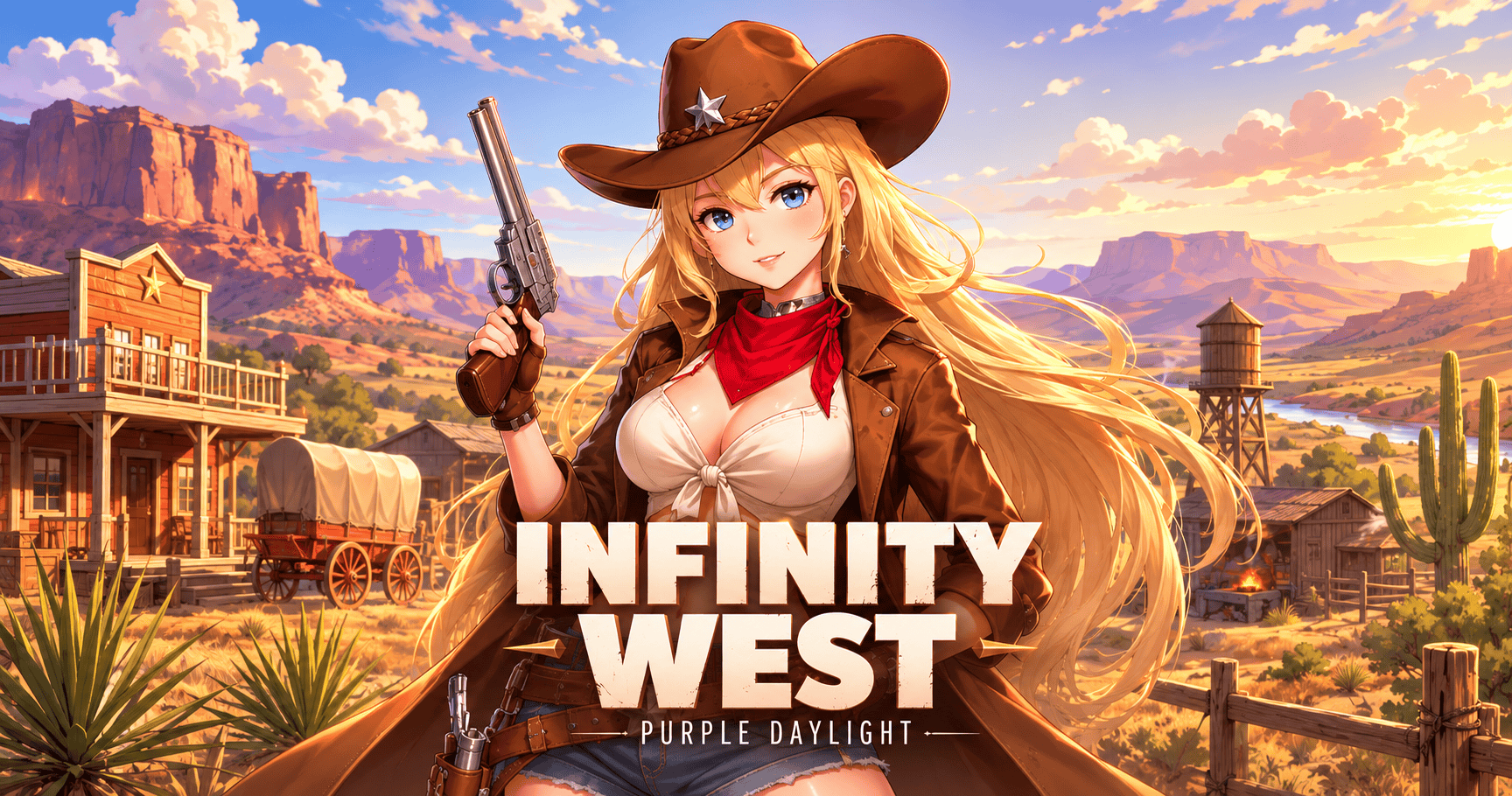 Infinity West Slot Demo by Purple Daylight slot cover image