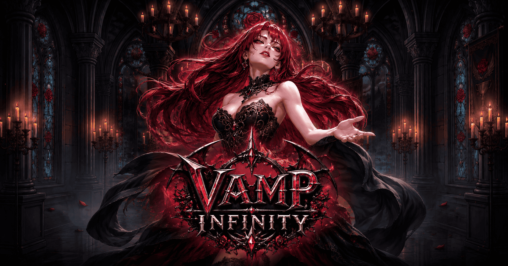 Vamp Infinity Slot Demo by Purple Daylight slot cover image
