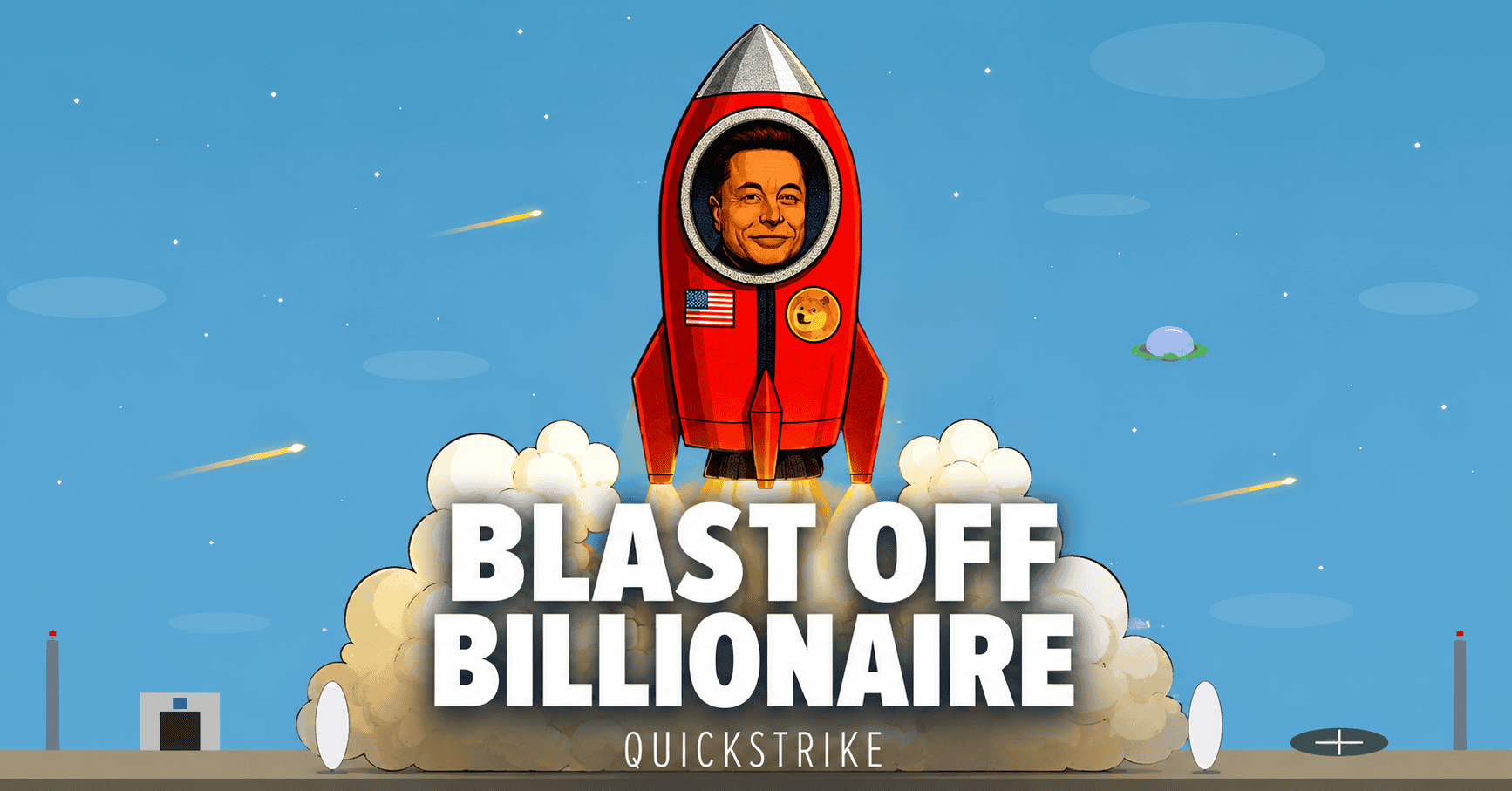 Blast Off Billionaire Slot Demo by Quickstrike slot cover image