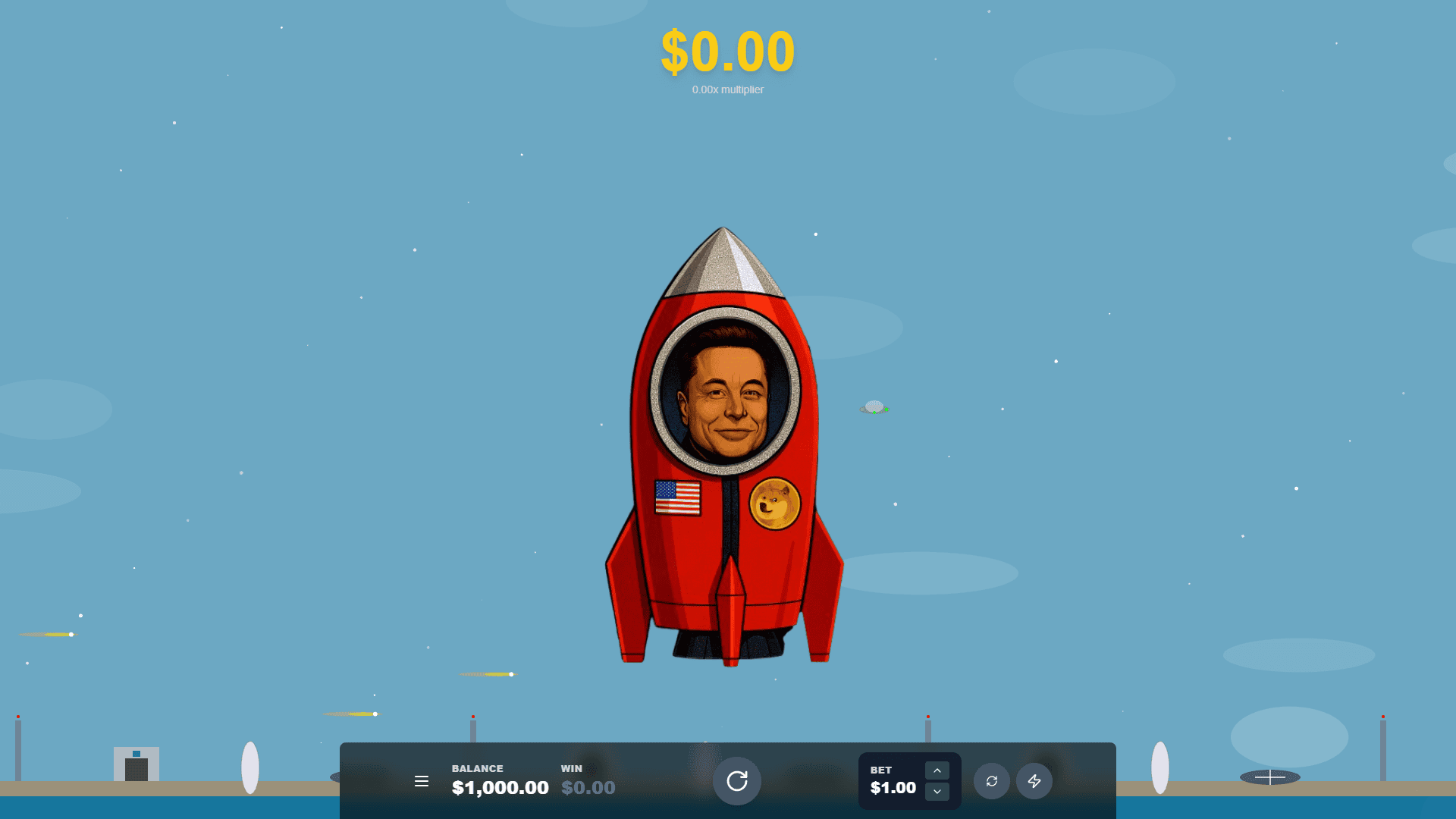 Blast Off Billionaire slot gameplay reels