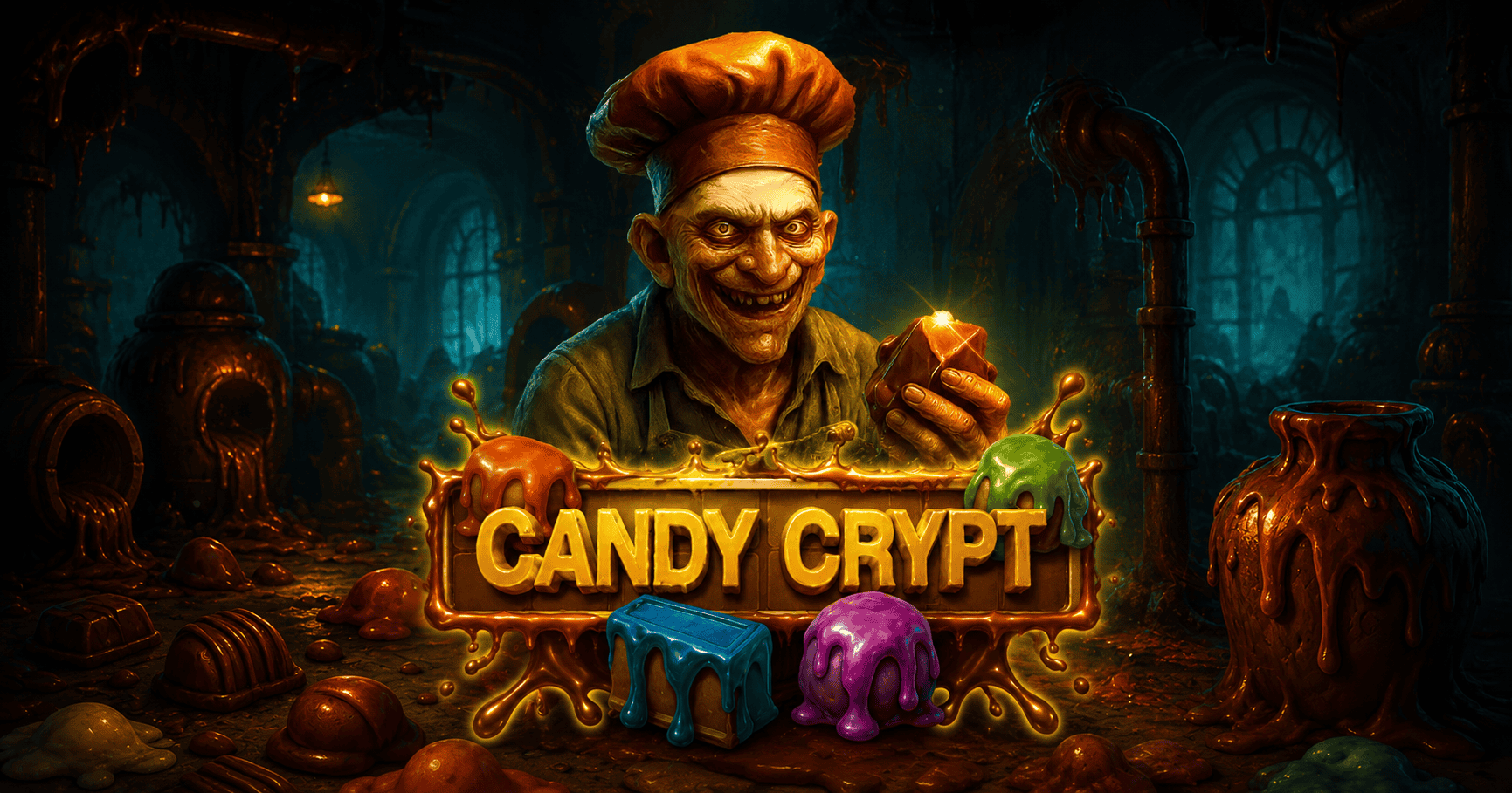 Candy Crypt Slot Demo by Quickstrike slot cover image