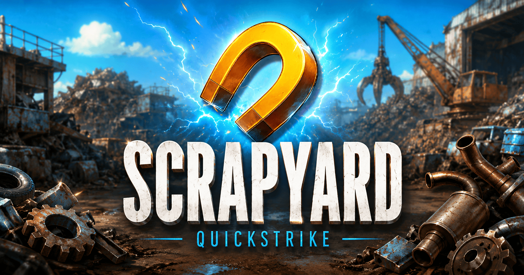 Scrapyard Slot Demo by Quickstrike slot cover image