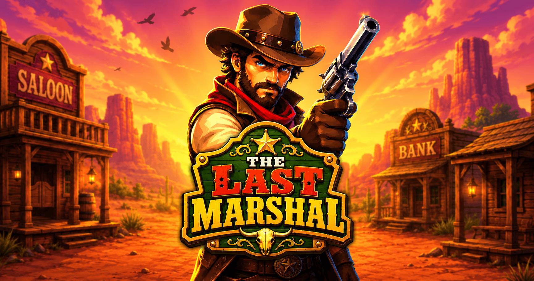The Last Marshal Slot Demo by Quickstrike slot cover image