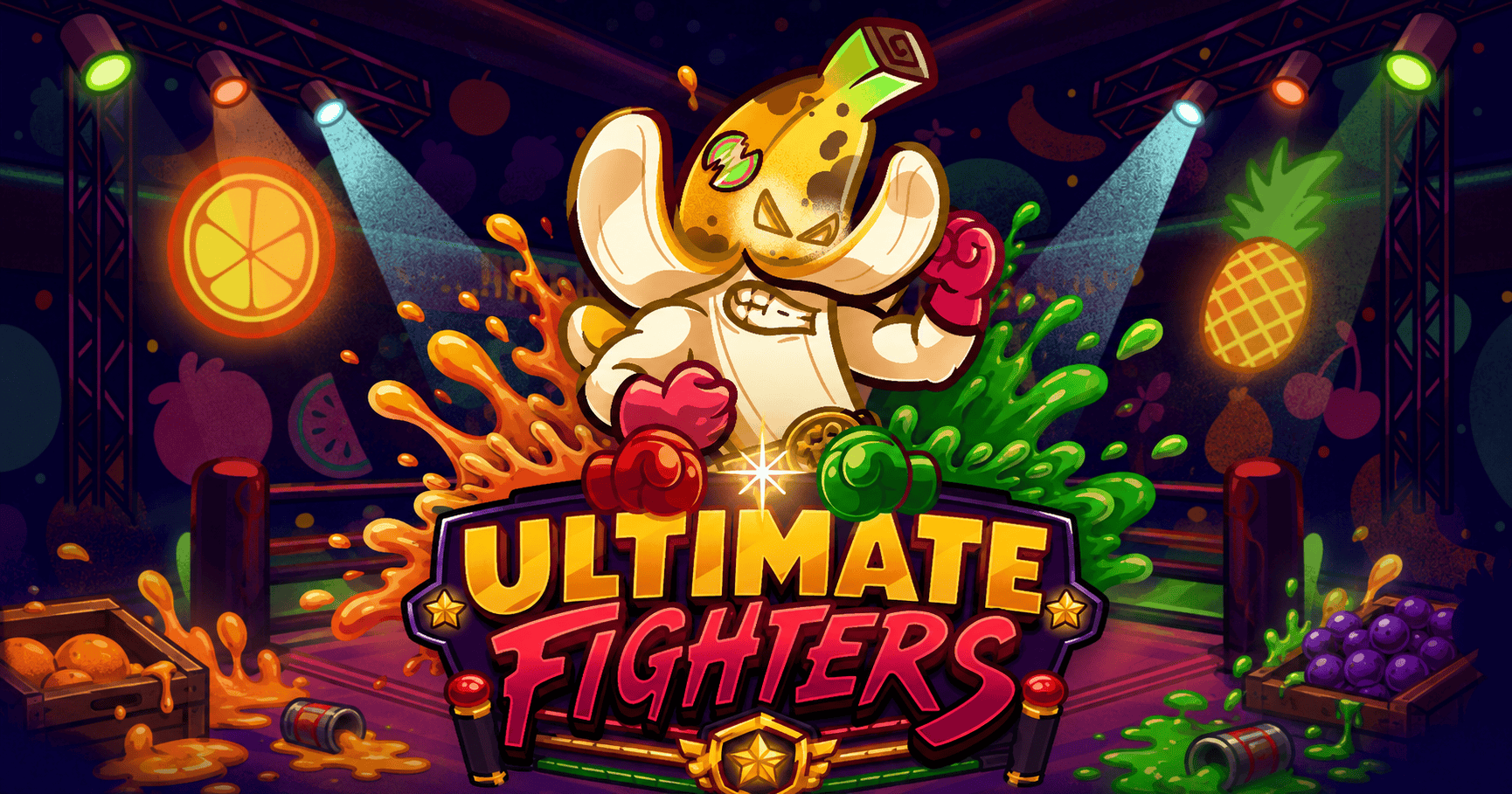 Ultimate Fighters Slot Demo by Rabbit Gaming slot cover image