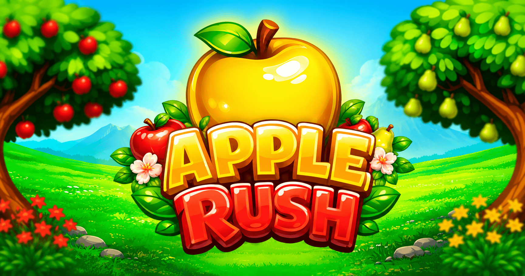 Apple Rush Slot Demo by Rainfall Gaming slot cover image