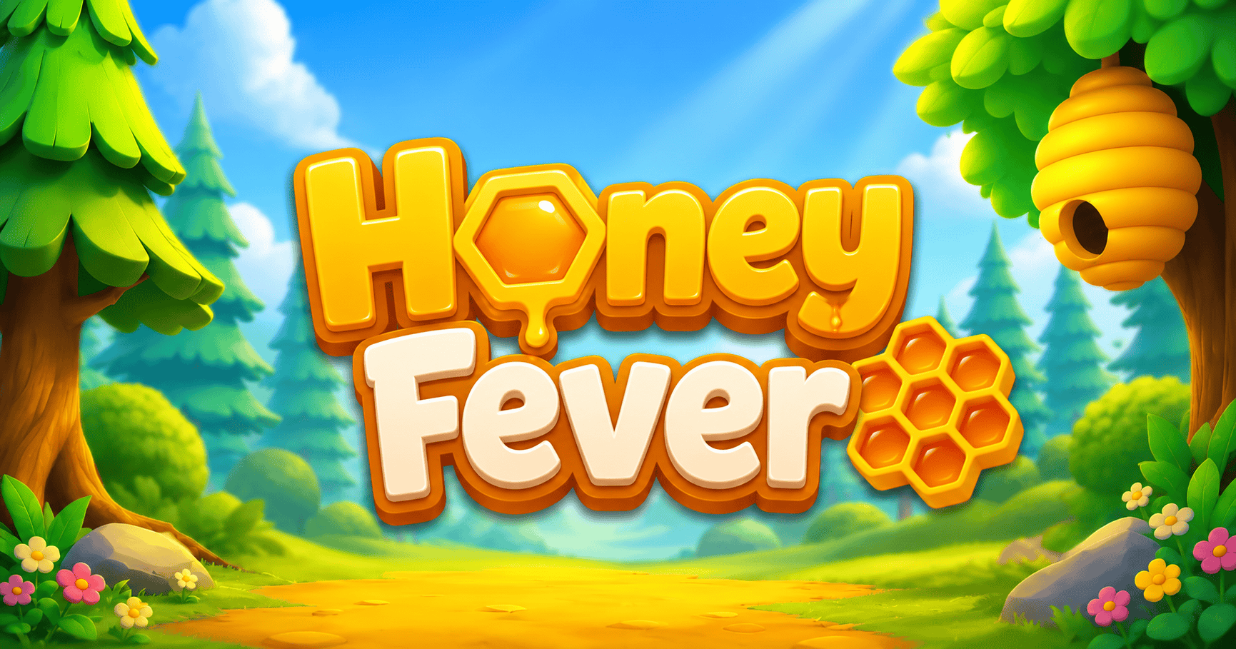 Honey Fever Slot Demo by Rainfall Gaming slot cover image