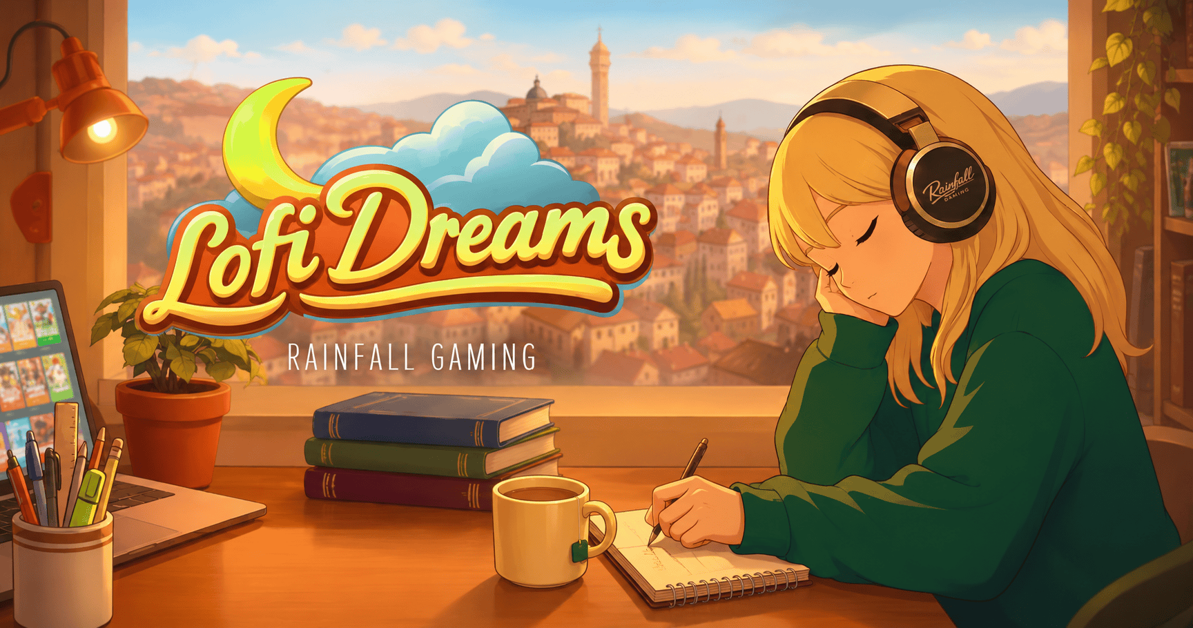 Lofi Dreams Slot Demo by Rainfall Gaming slot cover image