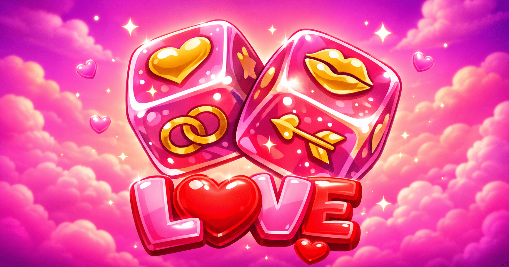 Love Slot Demo by Rainfall Gaming slot cover image