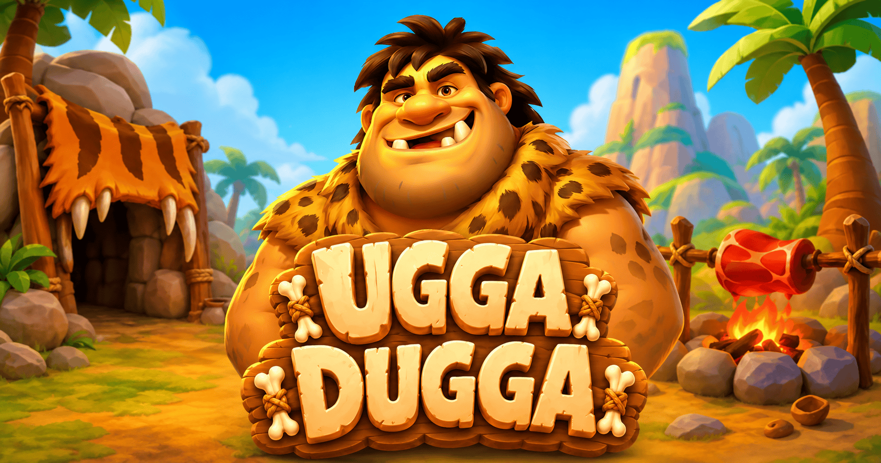 Ugga Dugga Slot Demo by Rainfall Gaming slot cover image
