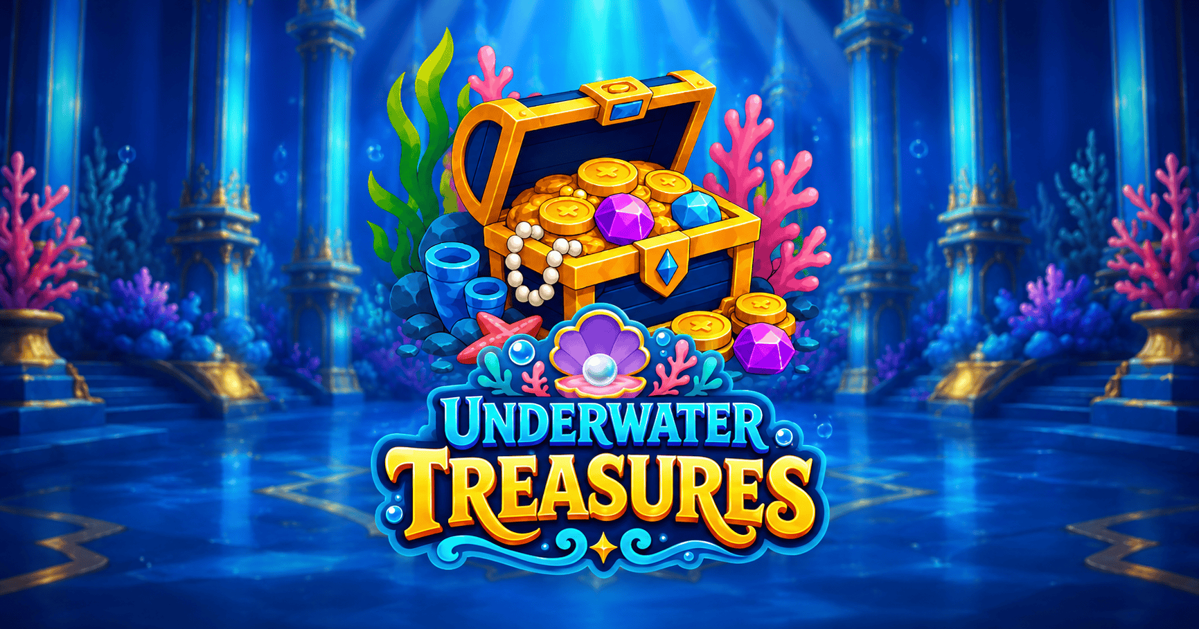 Underwater Treasures Slot Demo by Relaxpls slot cover image