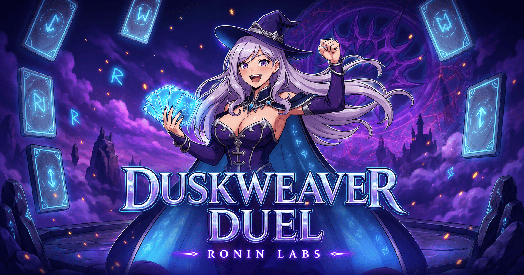 Duskweaver Duel Slot Demo by Ronin Labs slot cover image