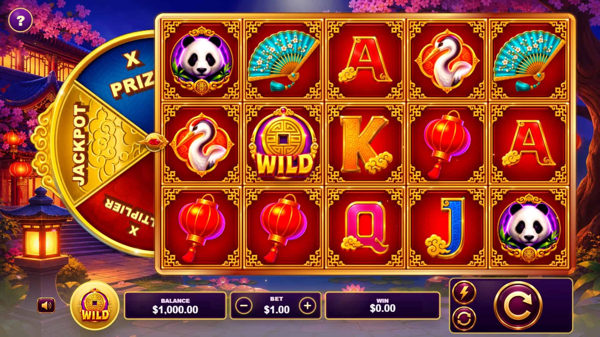 The Golden Talisman slot gameplay reels