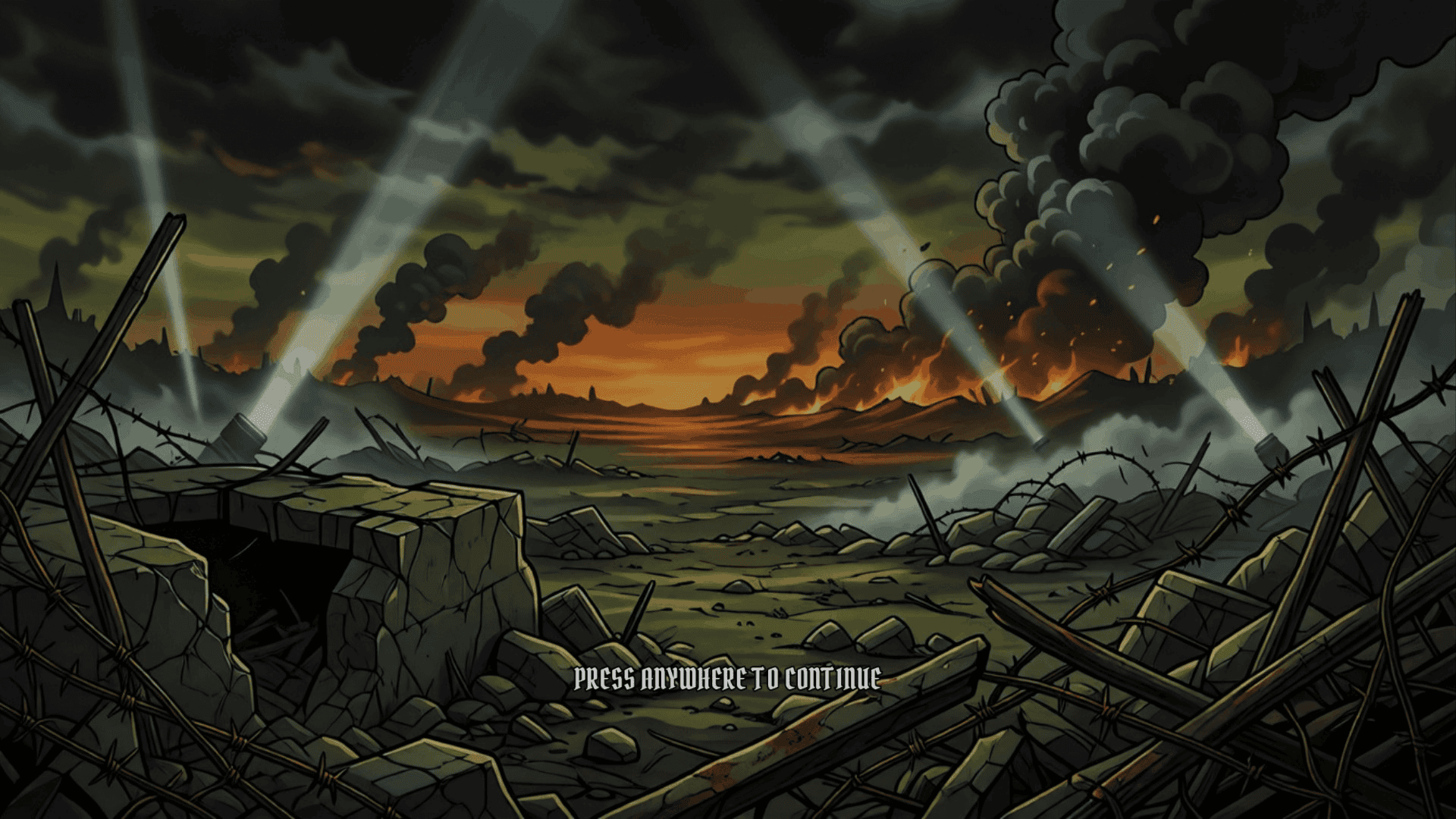 Wild Fire slot intro screen