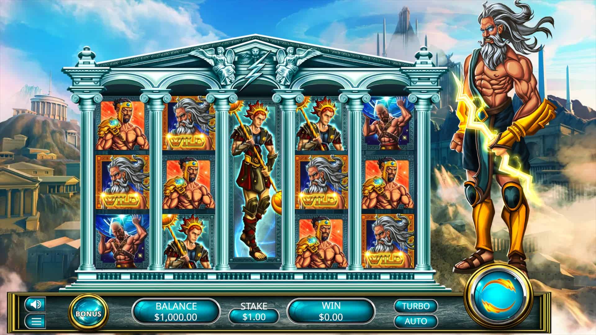 Divine Hidden Riches slot gameplay reels