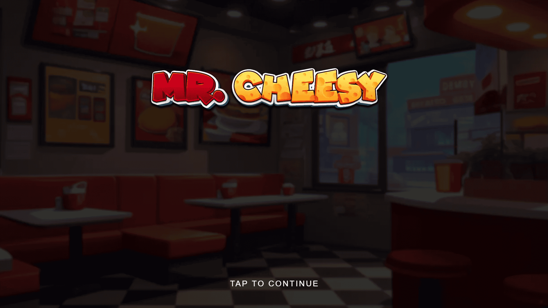 Mr Cheesy slot intro screen