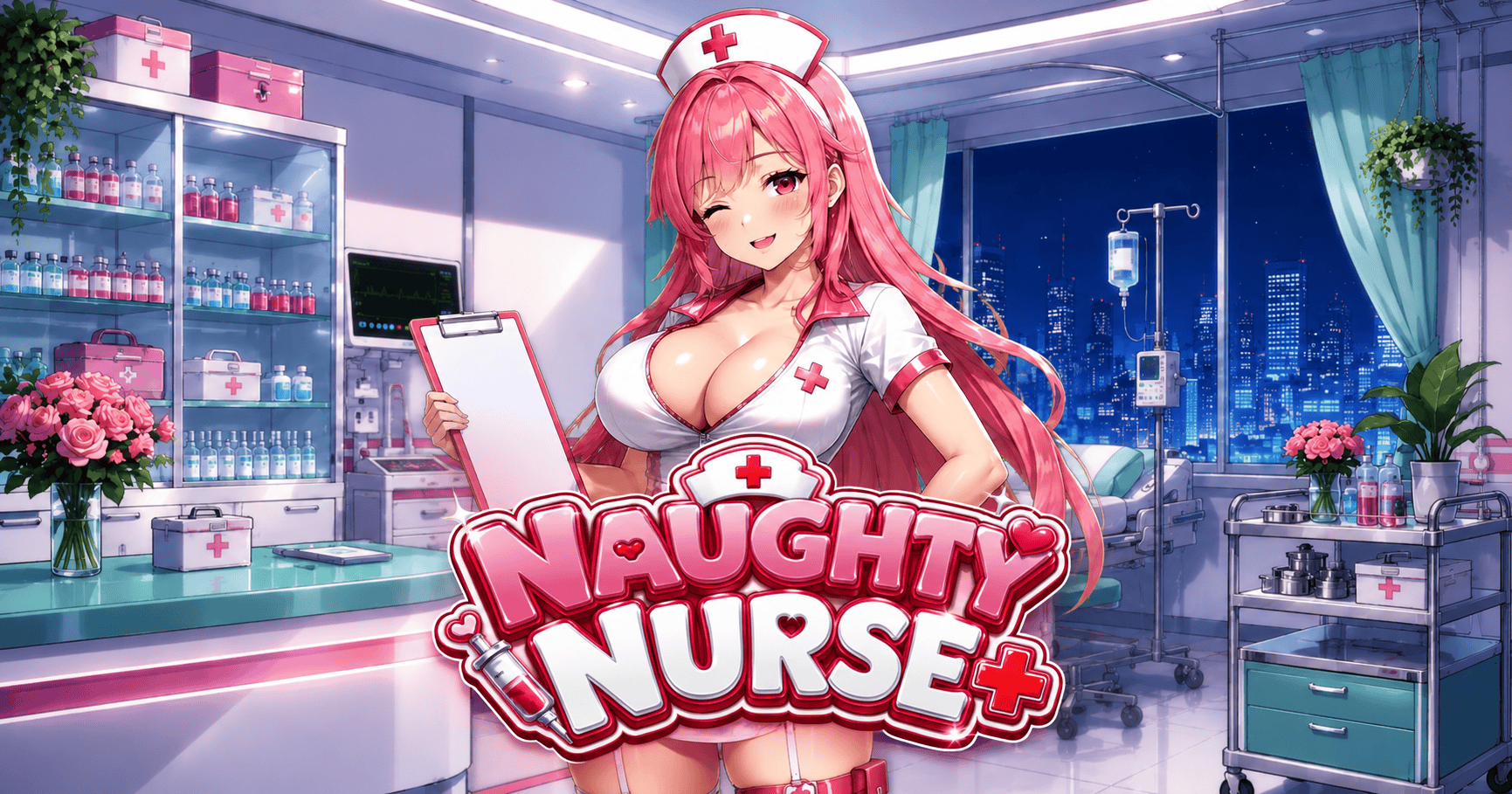 Naughty Nurse Slot Demo by Senpai Studios slot cover image