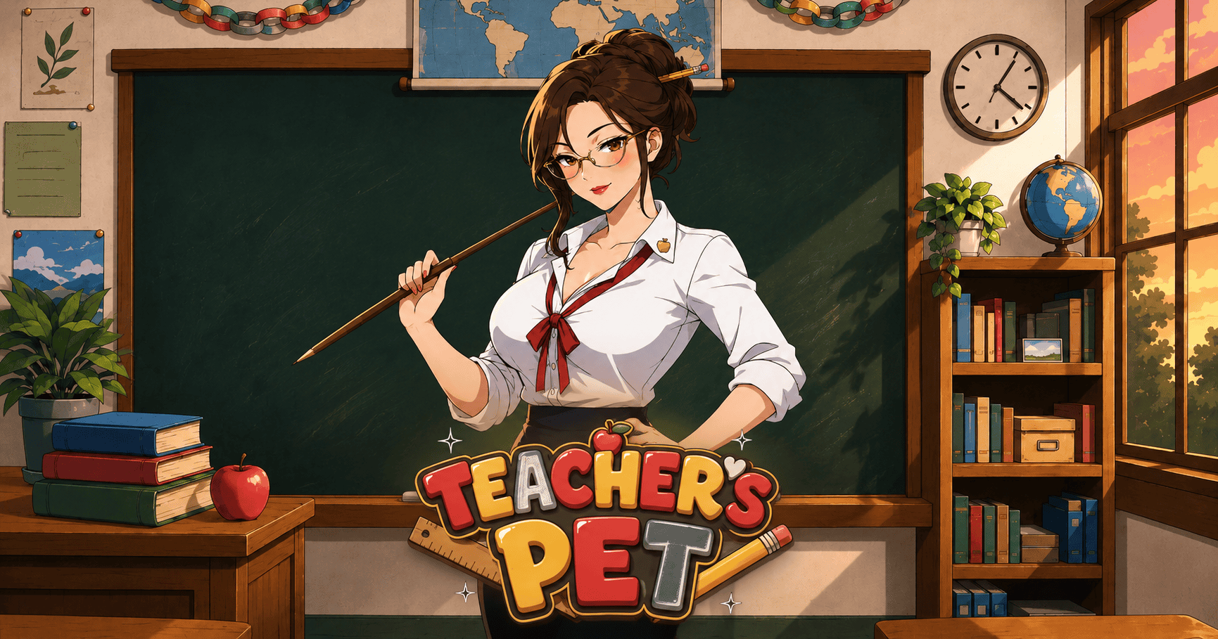 Teachers Pet Slot Demo by Senpai Studios slot cover image