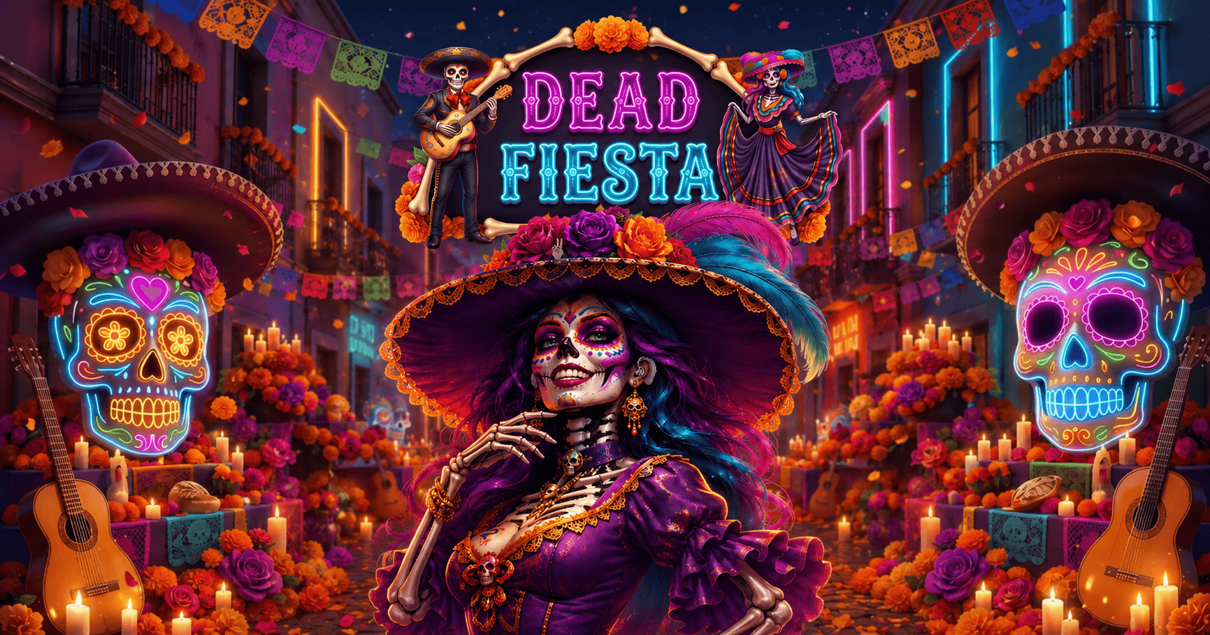 Dead Fiesta Slot Demo by Shadduction slot cover image