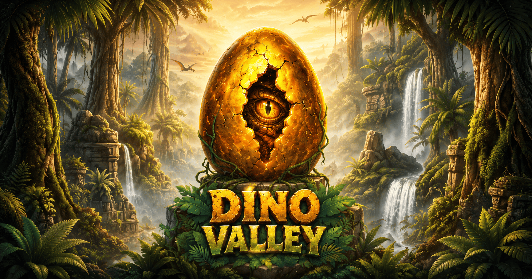 Dino Valley Slot Demo by Shadduction slot cover image