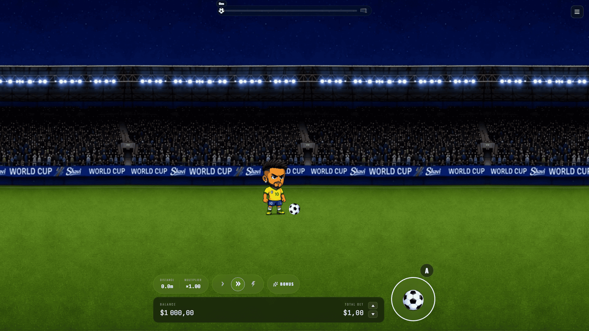Free Kick slot gameplay reels