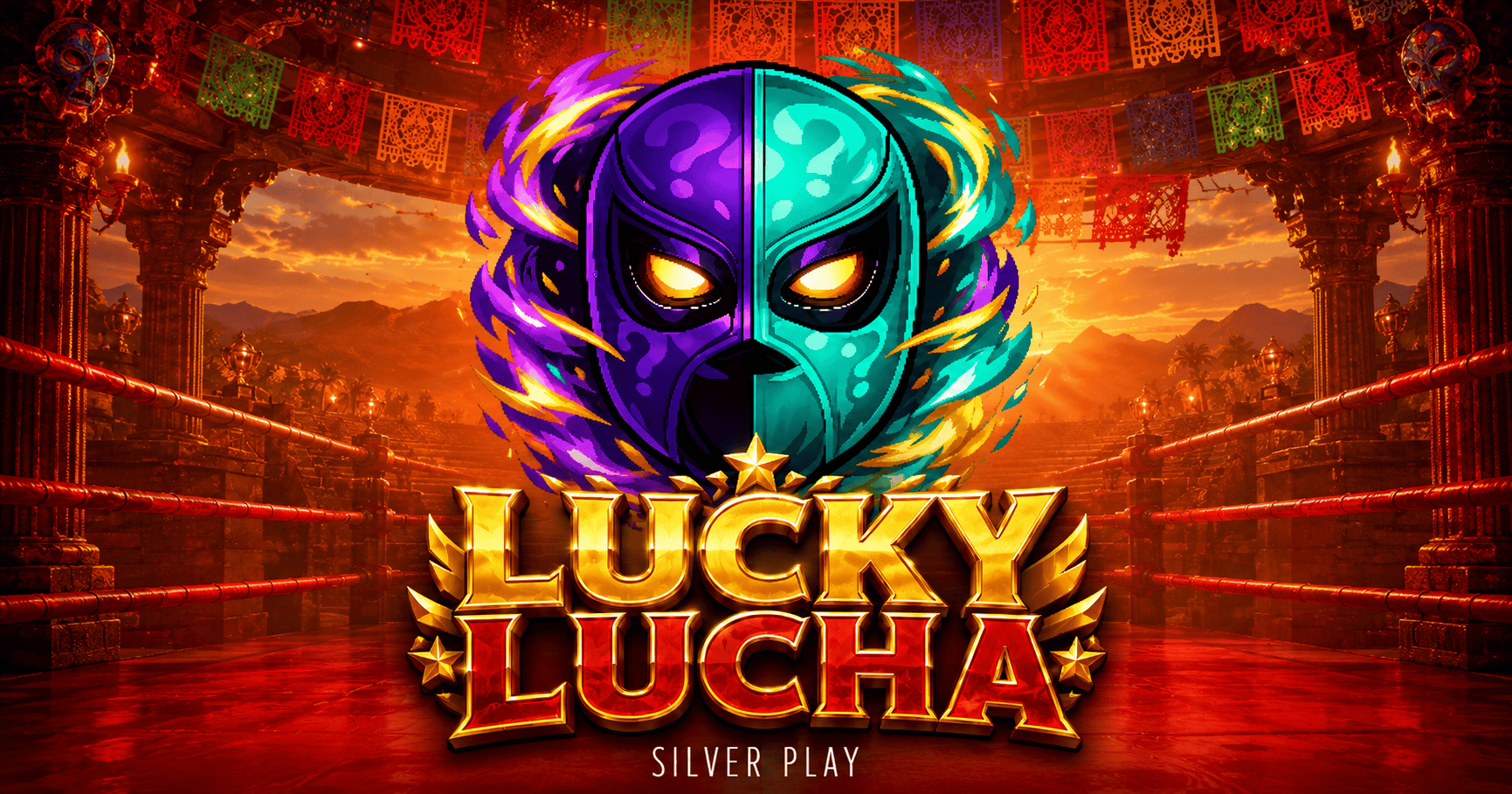Lucky Lucha Slot Demo by Silver Play slot cover image